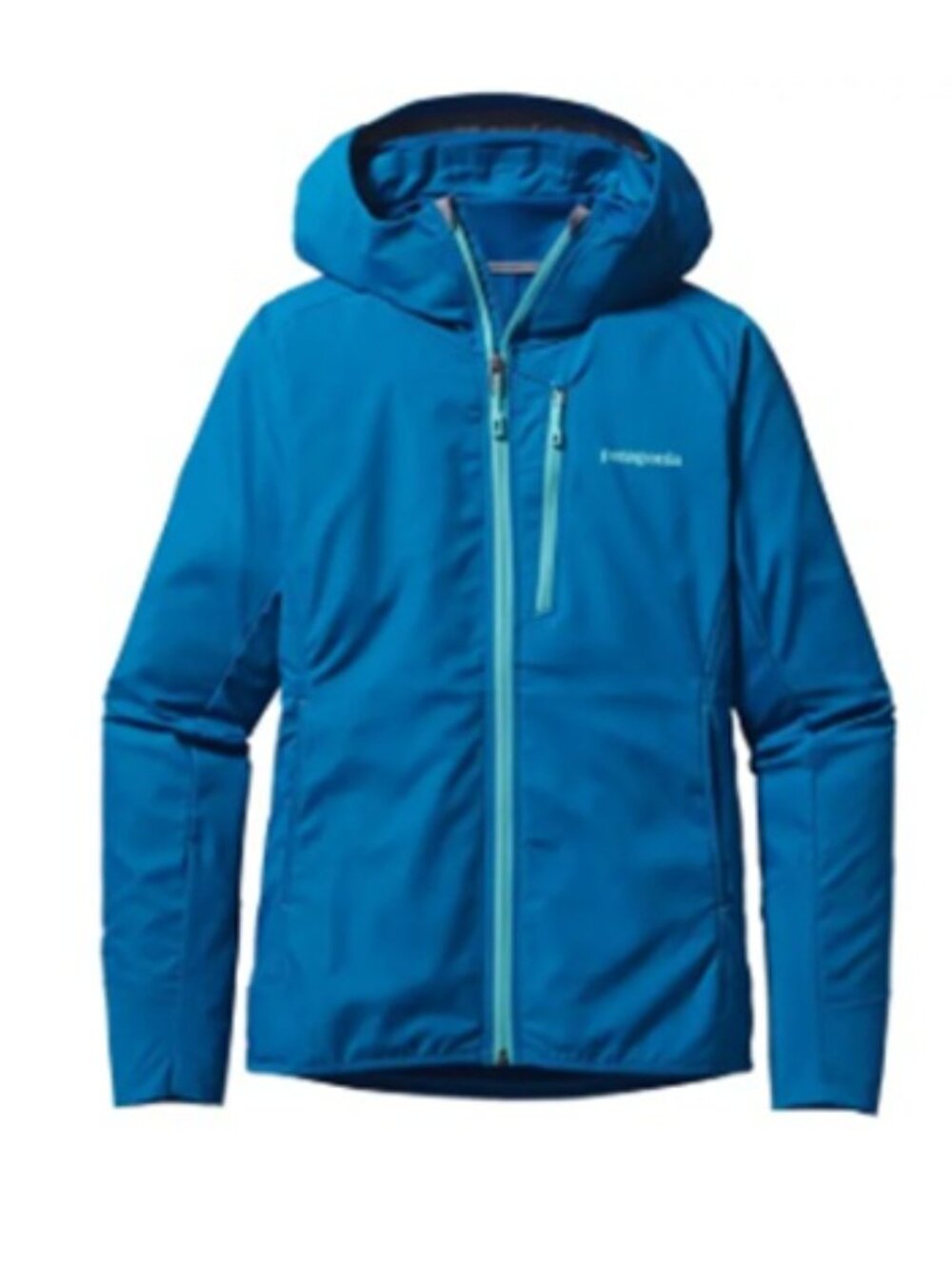 Patagonia Women’s Teal Blue Levitation Hoodie Waterproof Jacket Size XS